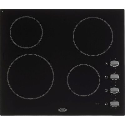 Belling CH60RX 60cm Ceramic Hob with Rotary Controls in Black Belling CH60RX 60cm Ceramic Hob with Rotary Controls in Black